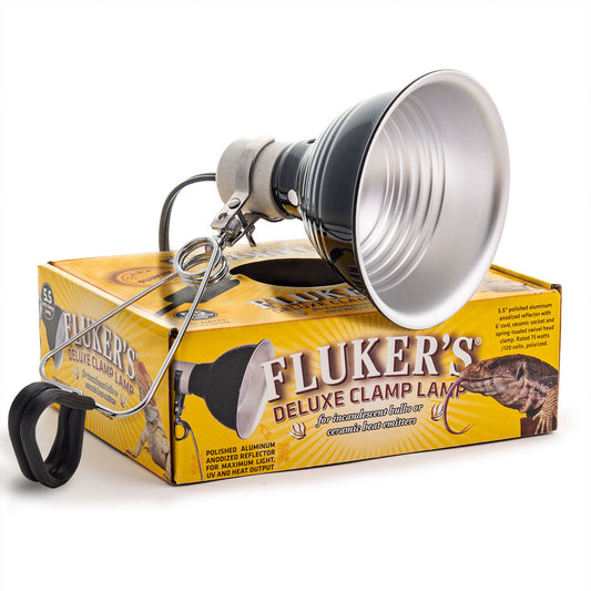 Fluker's 5.5" Reptile Clamp Lamp with Switch