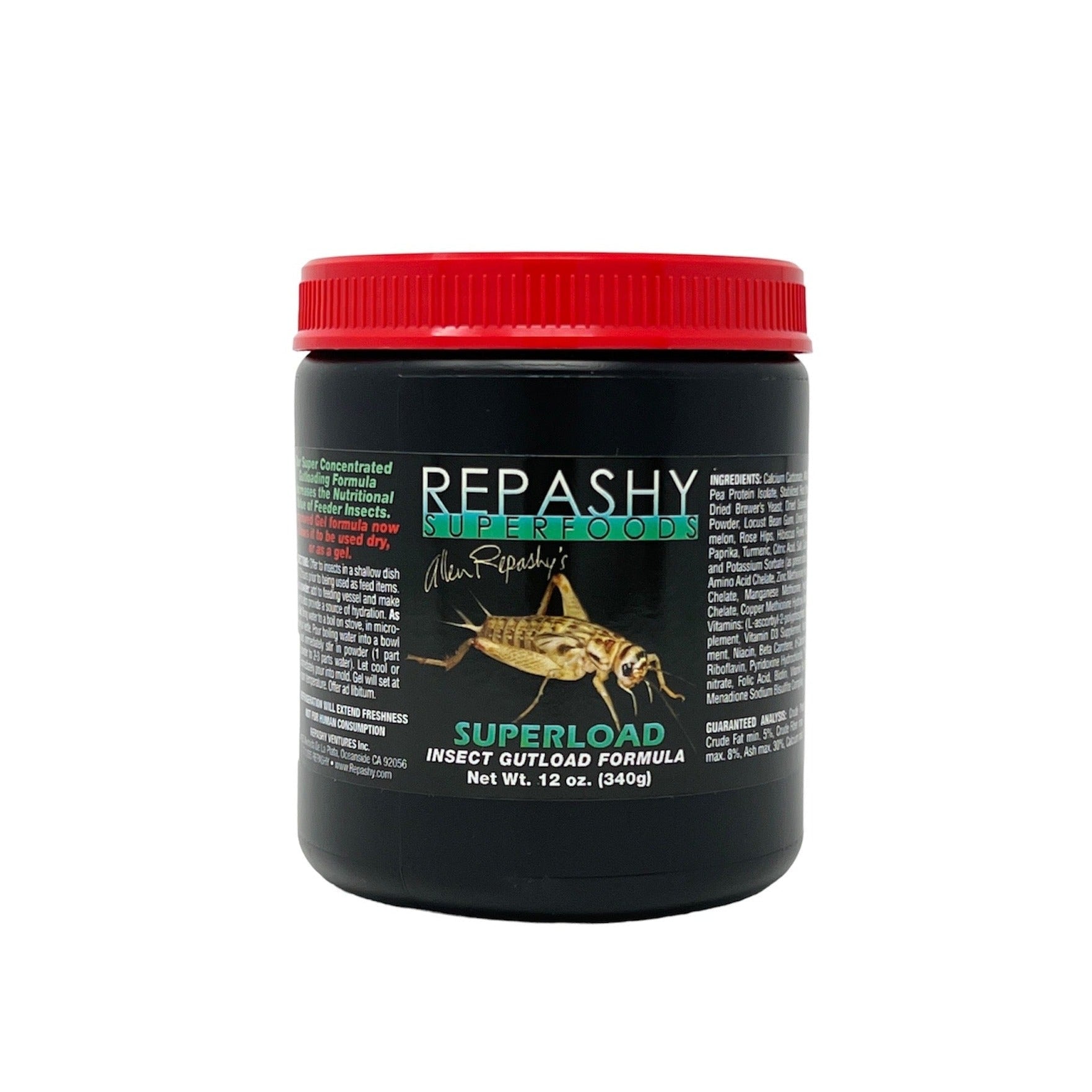 Repashy Superfoods SUPERLOAD Insect Gutload Formula 12oz