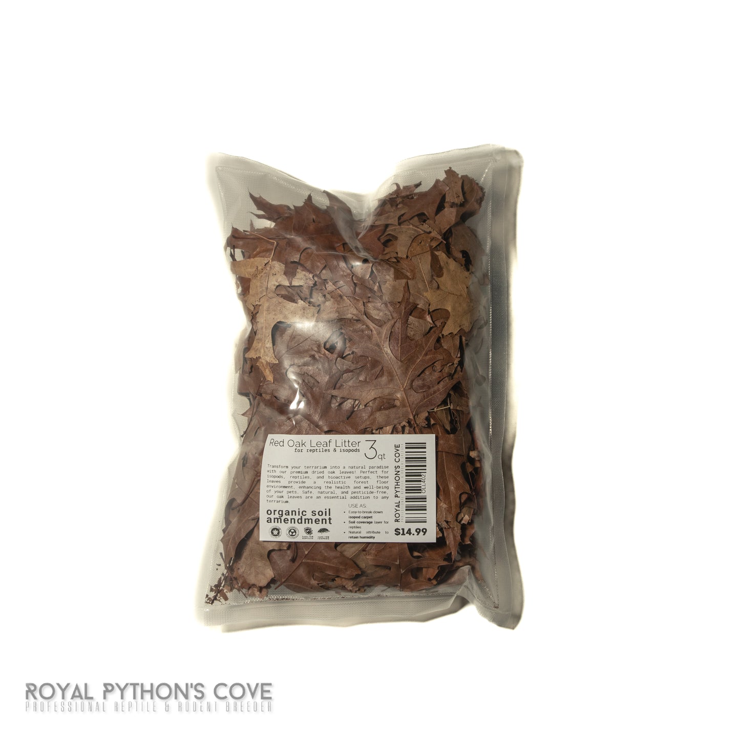 Red Oak Leaf Litter 3qt