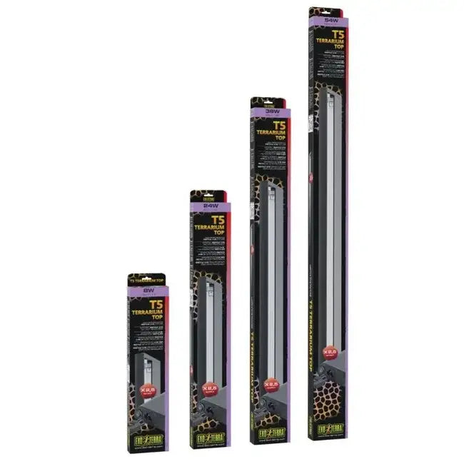 Exo Terra T5 Reptile UVB Terrarium Top Fixture