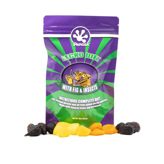 Pangea Gecko Diet With Fig & Insects Nutritious Complete Diet 16oz