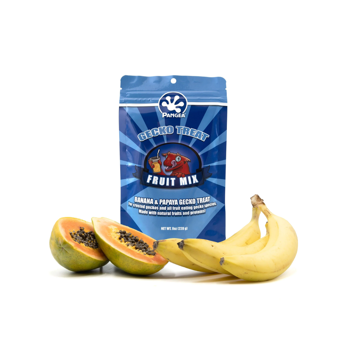 Pangea Gecko Treat Fruit Mix Banana & Papaya Gecko Treat 8oz