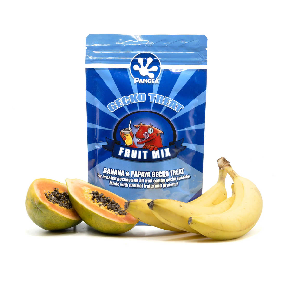 Pangea Gecko Treat Fruit Mix Banana & Papaya Gecko Treat 16oz