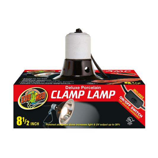 ZooMed Deluxe Procelain Clamp Lamp 8.5"