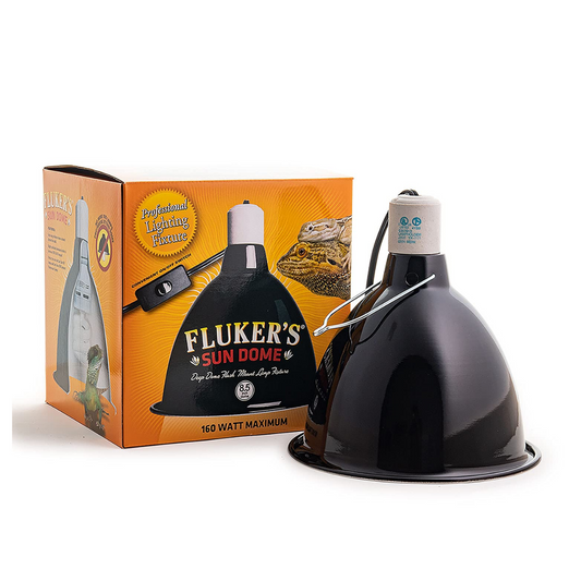 Fluker's Sun Dome Deep Dome Lamp Fixture 