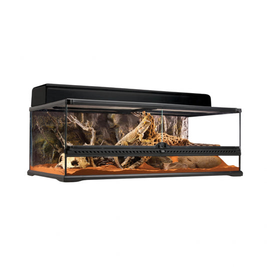 Exo Terra Glass Terrarium Large Low 36x18x12"