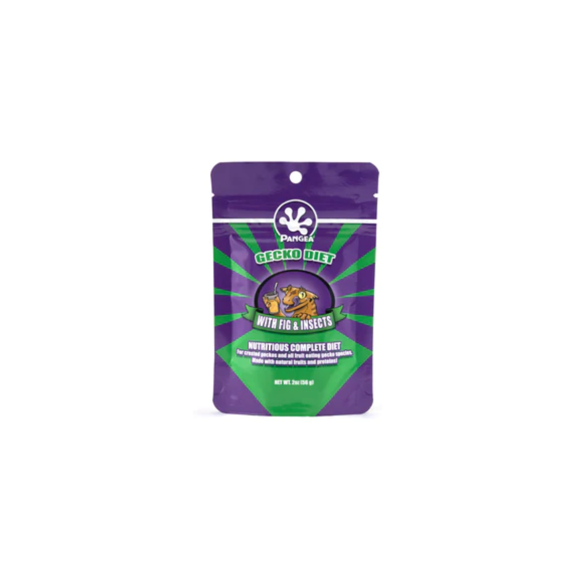 Pangea Gecko Diet With Fig & Insects Nutritious Complete Diet 2oz