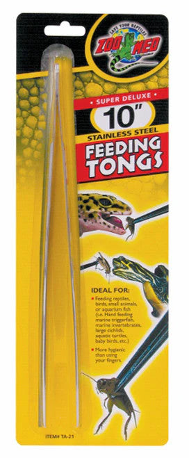 Zoo Med Stainless Steel Feeding Tongs